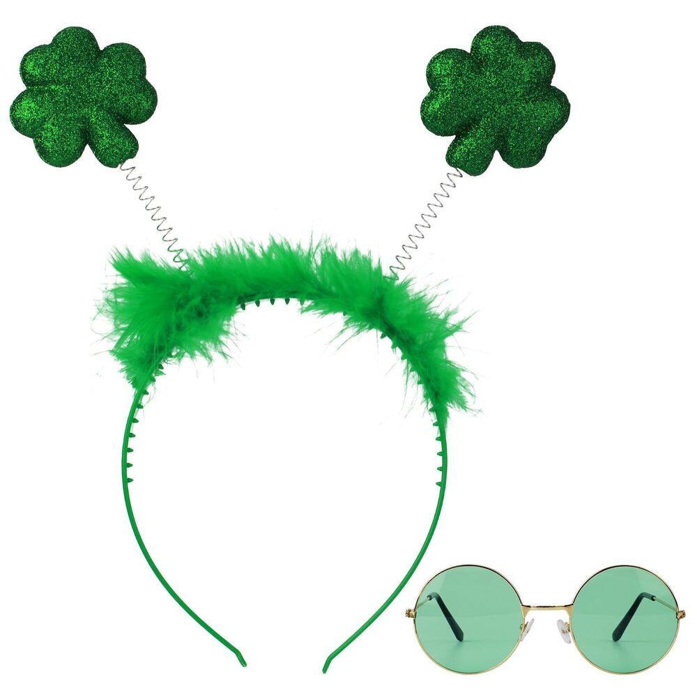 4112 2pcs St Patricks Day Costume, St. Patricks Day Headband